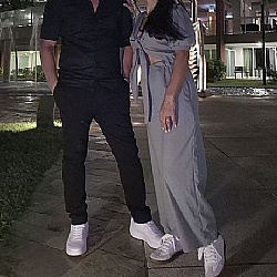 Pareja argentin en porto galinhas